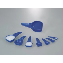 Blue PS measuring spoon 0.5 ml, 100 pcs. | Hornik