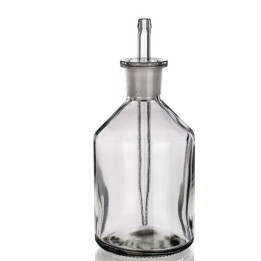 Tropfflasche 250 ml Glas klar mit austauschbarer Pipette