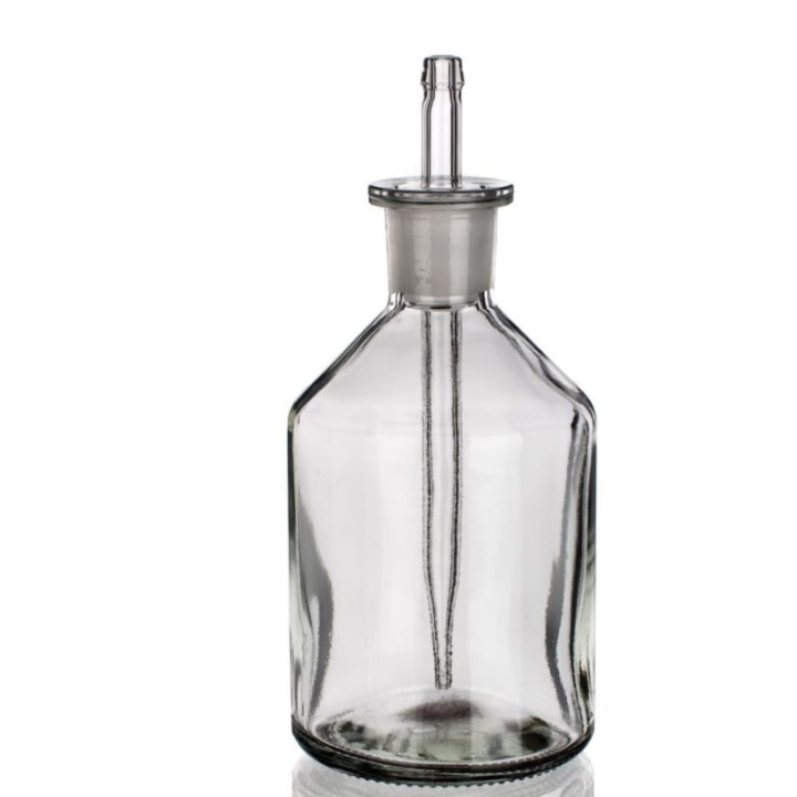 Dropping bottle 250 ml glass clear with ground-in pipette stopper