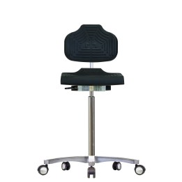 Stołek WS 1211.20 E CLASSIC Soft-PUR czarny | Hornik