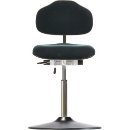 WS 1311 TPU CLASSIC Work Chair, Fabric, 640-880mm, Black | Hornik