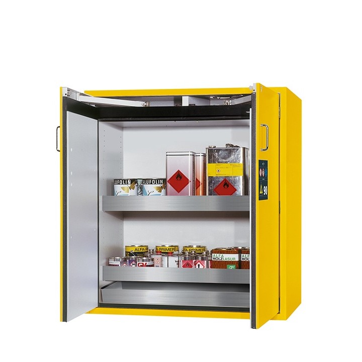 Safety cabinet S90.129.120, yellow, 90 min | Hornik