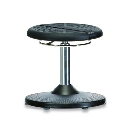 Montagehocker WS 3610 PU CLASSIC, schwarz | Hornik
