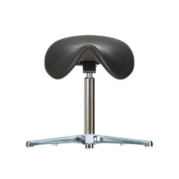 Taboret siodłowy WS 3510 PU CLASSIC, PUR, czarny | Hornik