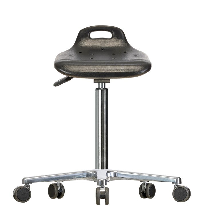 WS 4021 CLASSIC Stool, PUR, 485-630mm, Black | Hornik