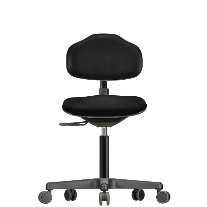 Arbeitsstuhl WS 2320 KL, Kunstleder, 470-650mm | Hornik