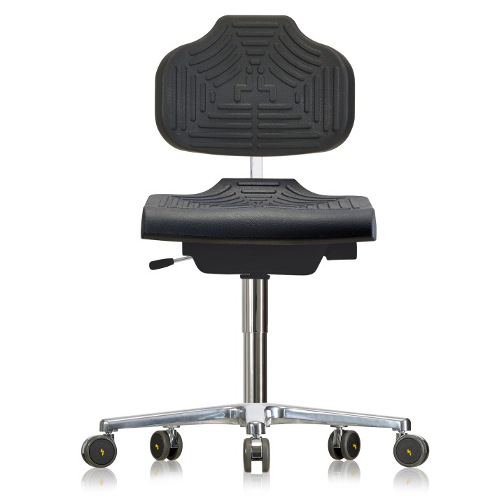 Przewodzące krzesło WS 1220 E GMP ESD Soft-PUR | Hornik