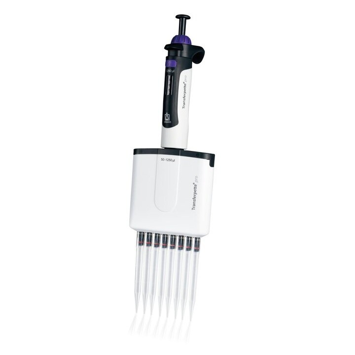 Transferpette pro-8 DE-M 50-1250 µl, zmienna | Hornik