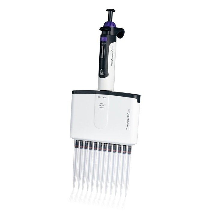 Transferpette pro-12 zmienna 50-1250 µl DE-M | Hornik