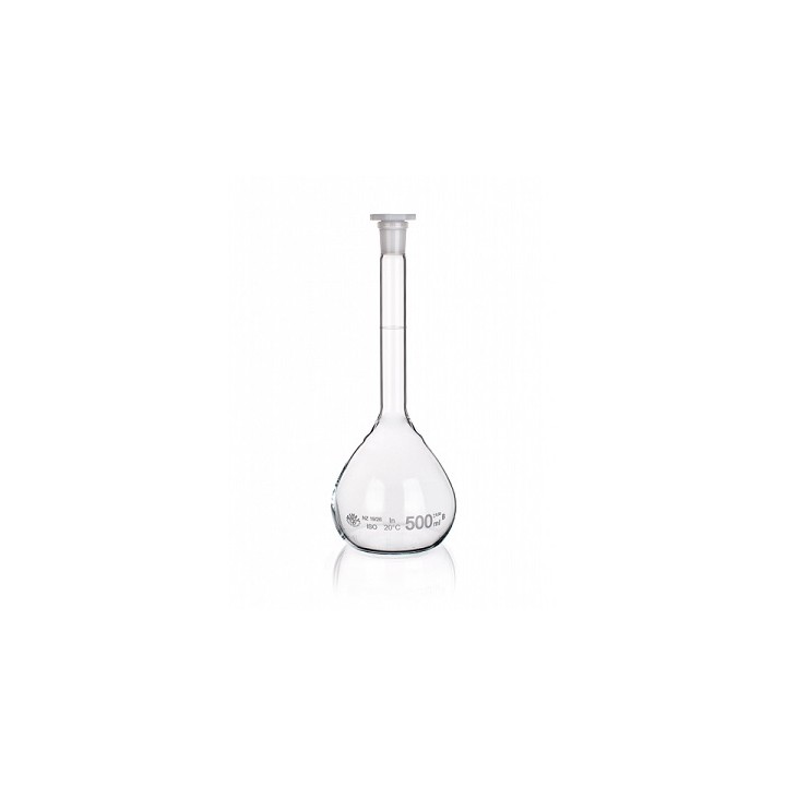 Volumetric flask 100 ml, glass 3.3, NS 12/21 | Hornik