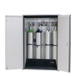 Druckgasflaschenschrank G90.205.140 Lichtgrau | Hornik