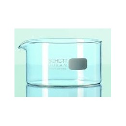 Kristallisierschale 900 ml DURAN® mit Ausguss | Hornik