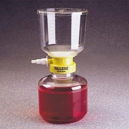Filter unit 500/500 ml PS SFCA membrane 75 mm 0,45 µm sterile grad. pack 12 pcs.
