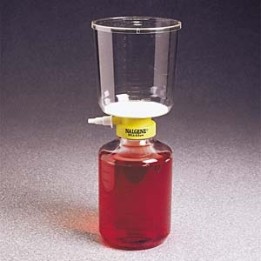 Sterilfiltrationsgerät 1000/1000 ml PS SFCA-Membrane 90 mm 0,2 µm steril graduiert VE 12 Stck.