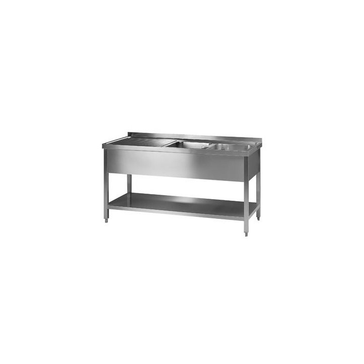 Sink table with right-hand drainer | Hornik