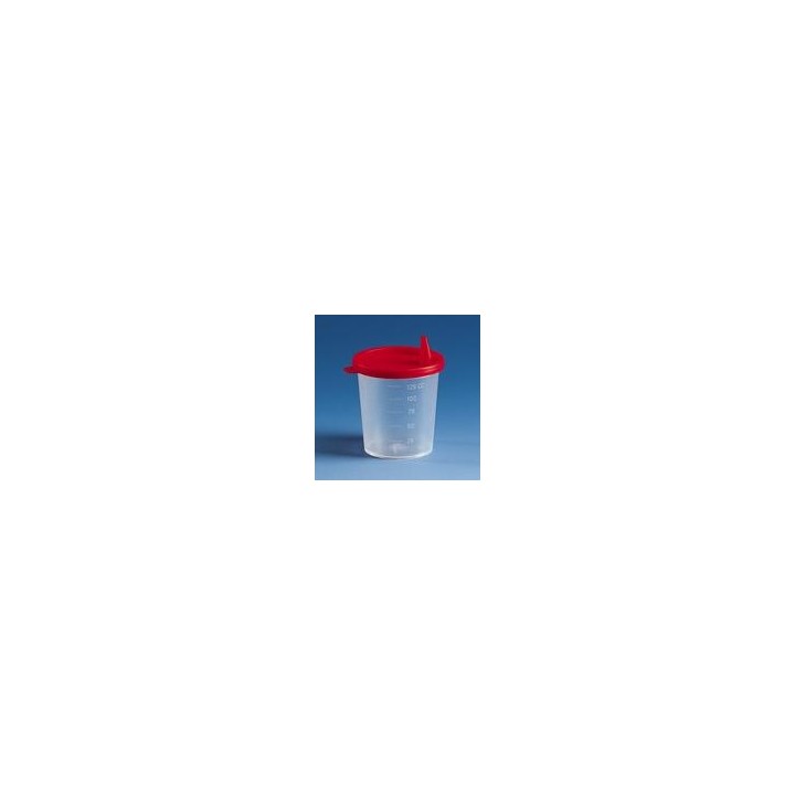 Urinbecher PP 125 ml ohne Deckel CE-IVD | Hornik
