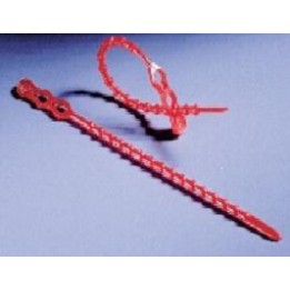 Kunststoff-Binder PE 120 mm Ø 3,5 mm rot | Hornik