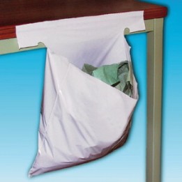 Entsorgungsbeutel PE 300x450 mm mit Klebeleiste | Hornik