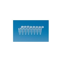 PCR-Gefäße 8er-Strips PP, 0,2 ml, 120 Stk. | Hornik