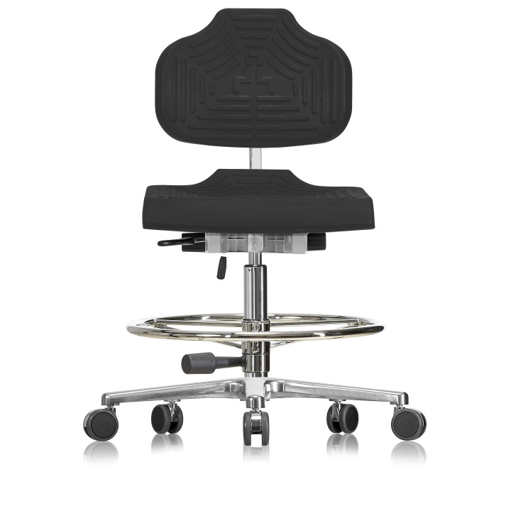Arbeitsstuhl WS 1220 E Classic Soft-PUR 460-640 mm | Hornik