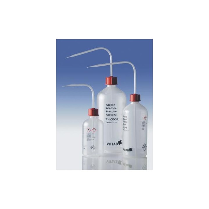 Sicherheitsspritzflasche Hexan 500 ml PE-LD | Hornik