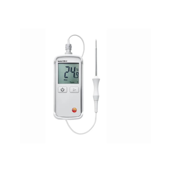 Wodoodporny termometr testo 108-2, -50…+300°C | Hornik