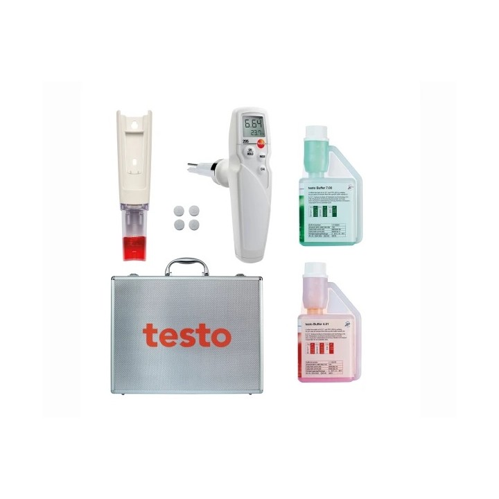Handheld pH/Temperature Meter testo 205 | Hornik