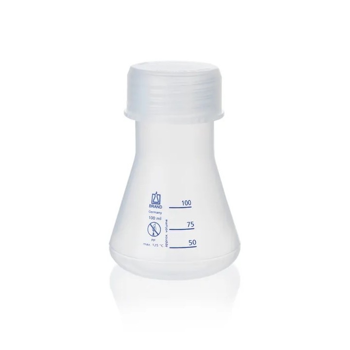 500 ml PP Erlenmeyer Flask, GL 45, Graduated | Hornik