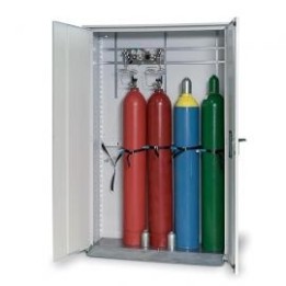 Gas cylinder cabinet GOD.215.135WDHW, 5 bottles | Hornik