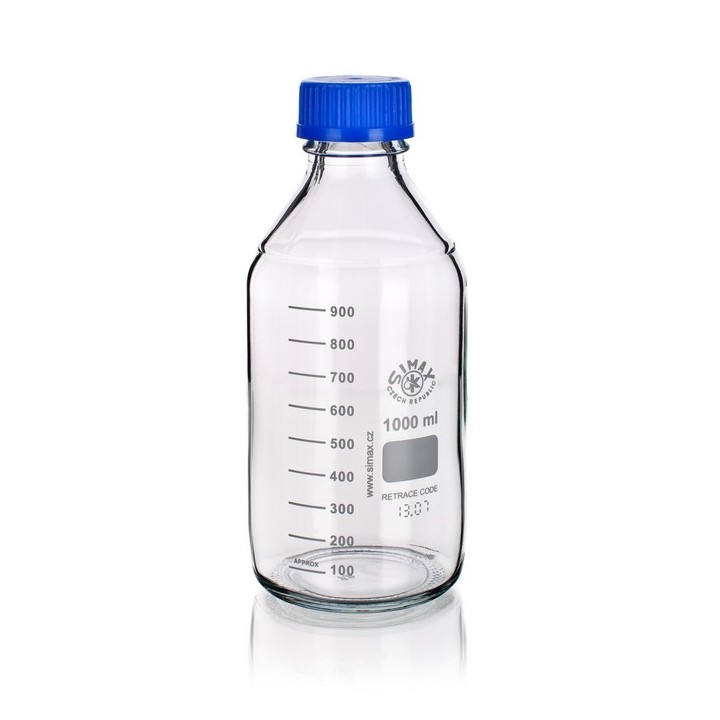 Laborflasche 2000 ml, Borosilikatglas 3.3 | Hornik