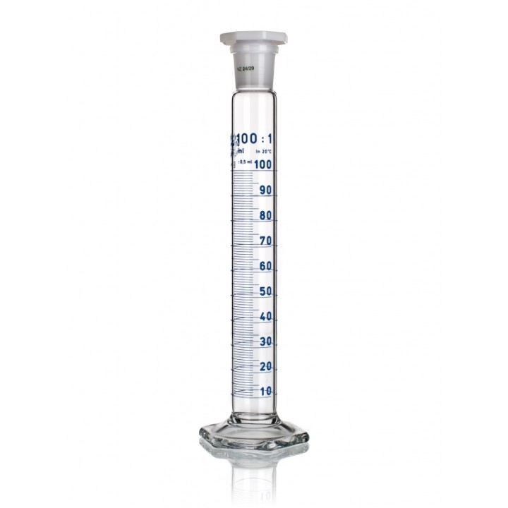 Mischzylinder 500 ml, Glas 3.3, Klasse A, NS 34/35 | Hornik