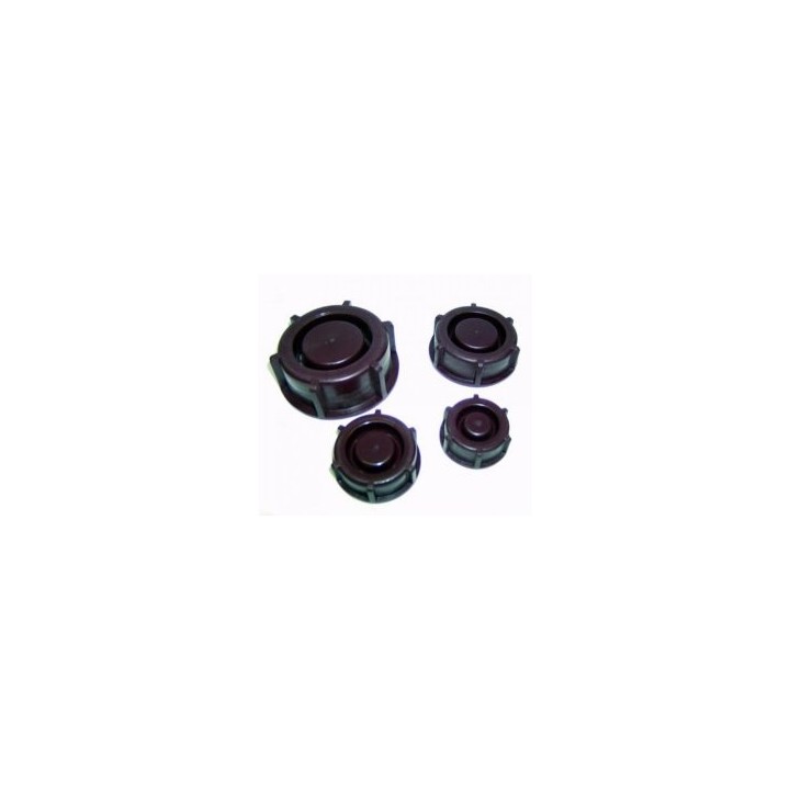 Screw cap PE-LD brown GL18 pack 10 pcs.