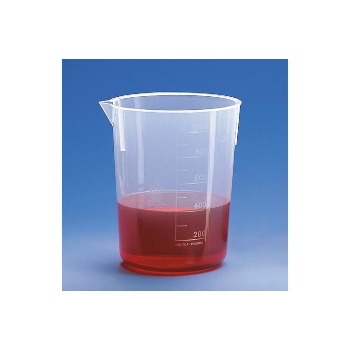 Griffinbecher 250 ml PP mit Ausguss, VE 6 Stck. | Hornik