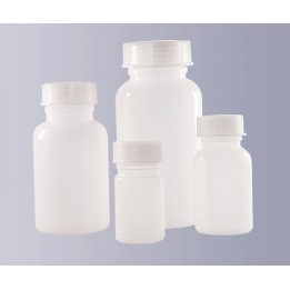 Vierkantflasche weithals PE-HD 30 ml ohne Verschluss GL28