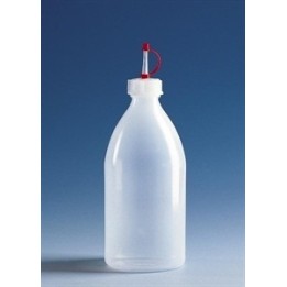 Dropping bottle narrow mouth PE-LD 2000 ml with dropper cap GL28