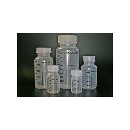 Butelka z szeroką szyjką PP 500mL z skalą z zakrętką GL50