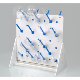 PVC Drip Board with PP Rods 40x40 cm | Hornik