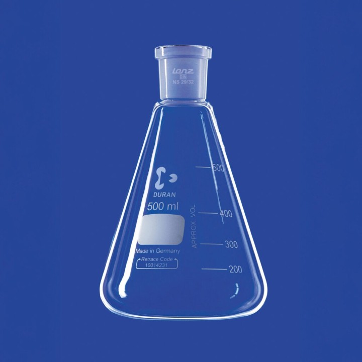 Erlenmeyerkolben 200 ml Duran NS45/40 VE 10 Stck.