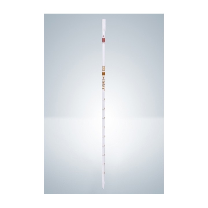 AS Measuring Pipette 2:0,02 ml, Brown, AR Glass | Hornik