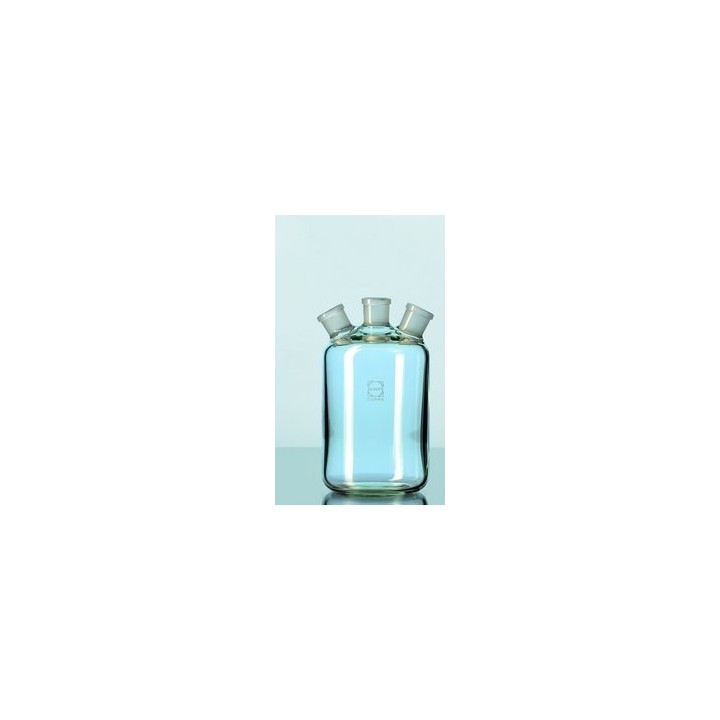 DURAN® Woulff’sche Flasche 500 mL, 3 Hälse | Hornik