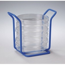Poxygrid Mini rack für 6 Petrischalen