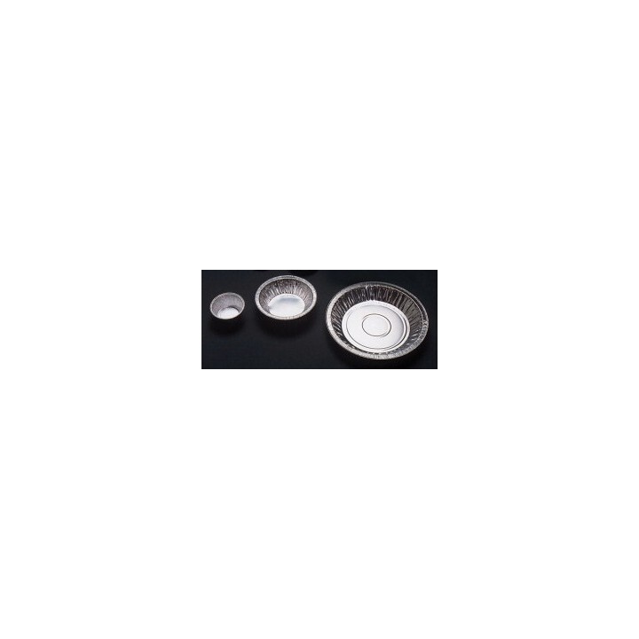 Wägeschalen Aluminium konisch 125 ml H 24 mm Ø 96 mm VE 100 St.