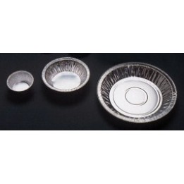 Szalka wagowa aluminium forma stożkowa 200mL wysokość 26 mm Ø 127 mm op.100 szt.