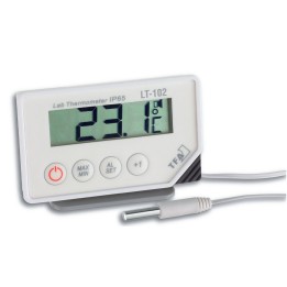 Laboratory Thermometer LT-102 with Alarm incl. Immersion Probe, measuring range -50°C to +70°C