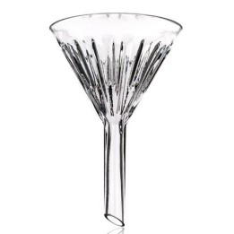 Funnel ribbed borosilicate glass upper Ø105 mm