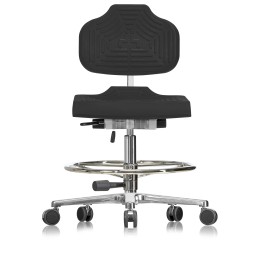 Krzesło robocze WS 1220 E Classic Soft-PUR 460-640 mm | Hornik