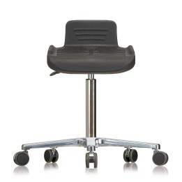 Stołek WS 4220 ECONOLINE Soft-PUR, czarny | Hornik