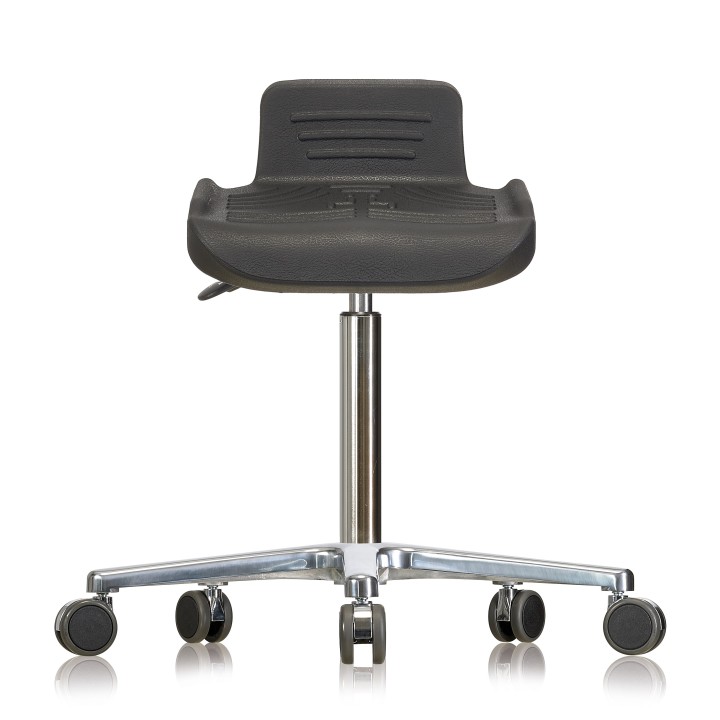 Stołek WS 4220 ECONOLINE Soft-PUR, czarny | Hornik