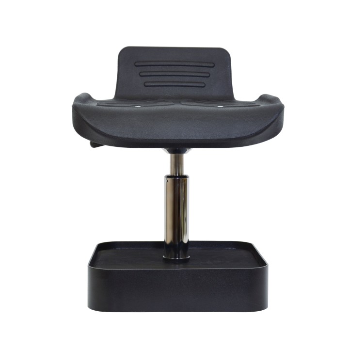Drehhocker WS 4222 CLASSIC, Soft-PUR, schwarz | Hornik