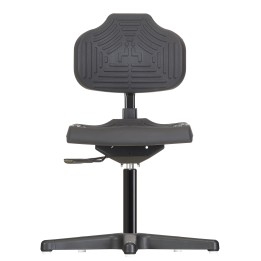 Krzesło robocze WS 2210 ECONOLINE, Soft-PUR, czarne | Hornik